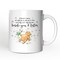 A Friend Lifts You Up or Stays Beside You Mug, Inspiring Pooh Bear's Quote